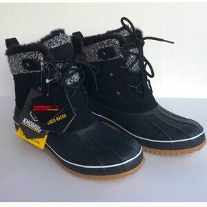 Khombu Lola Thermolite Cold Rated Winter Boots Size 8